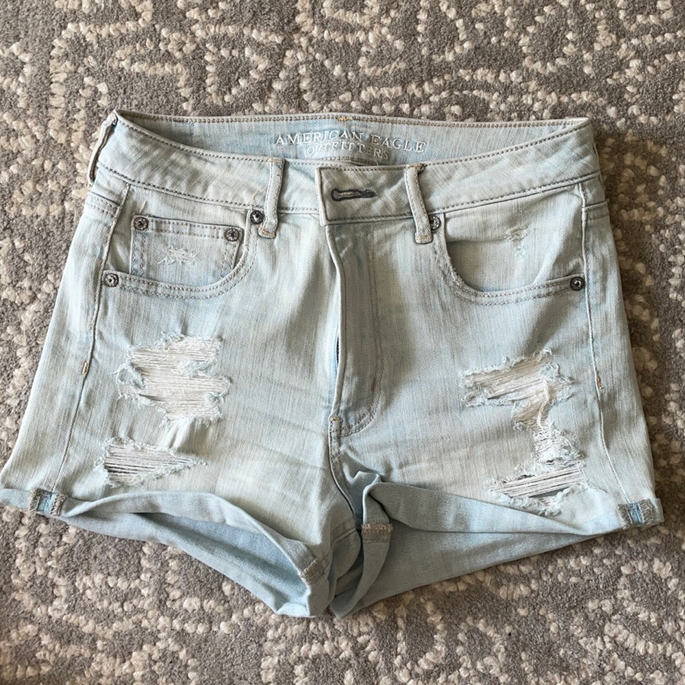 American eagle jean shorts